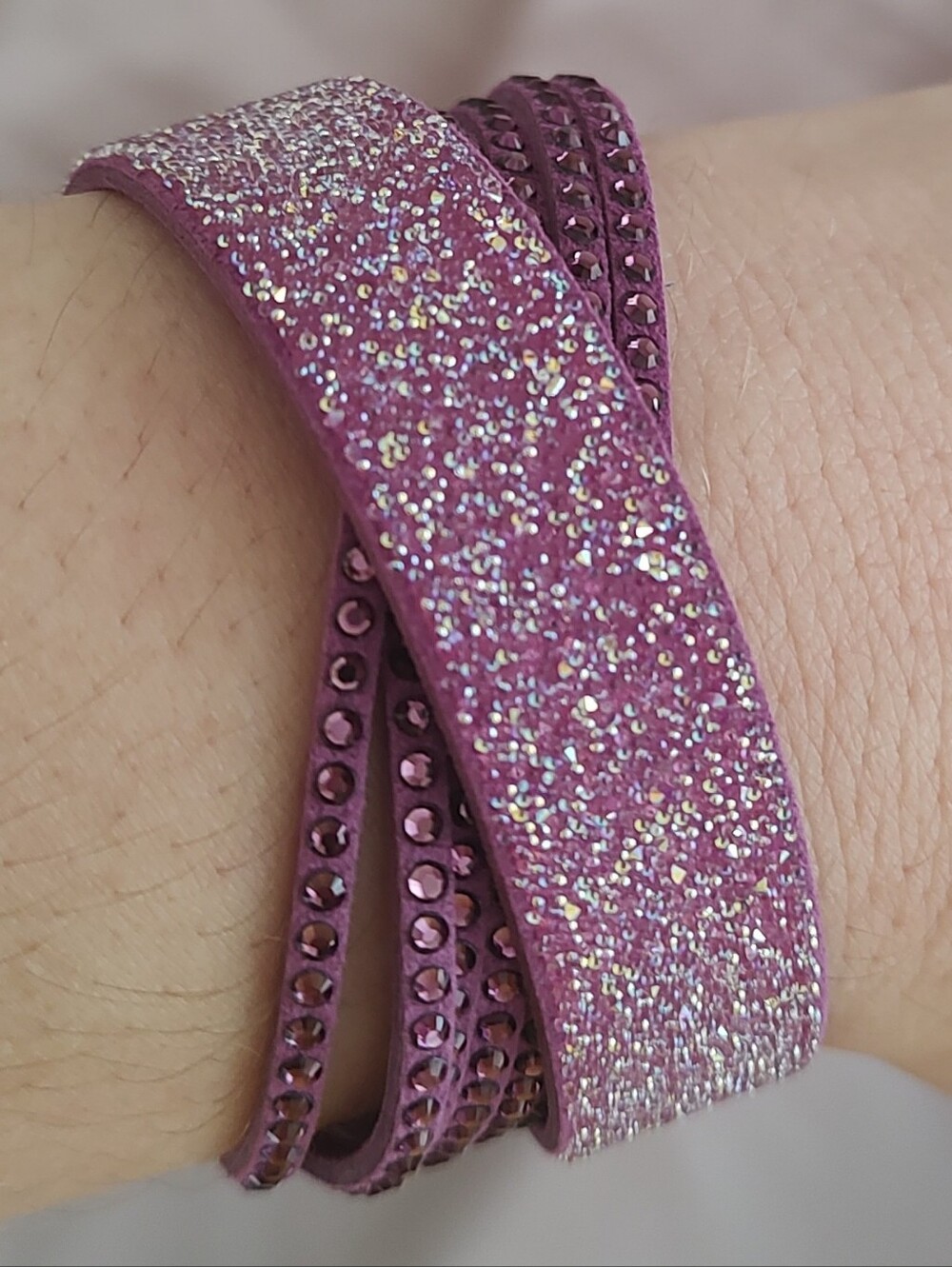 NWT Swarovski Slake Crystal Wrap Bracelet